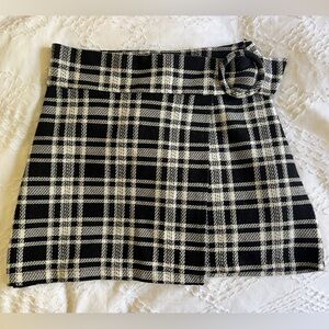 Zara Plaid Skirt